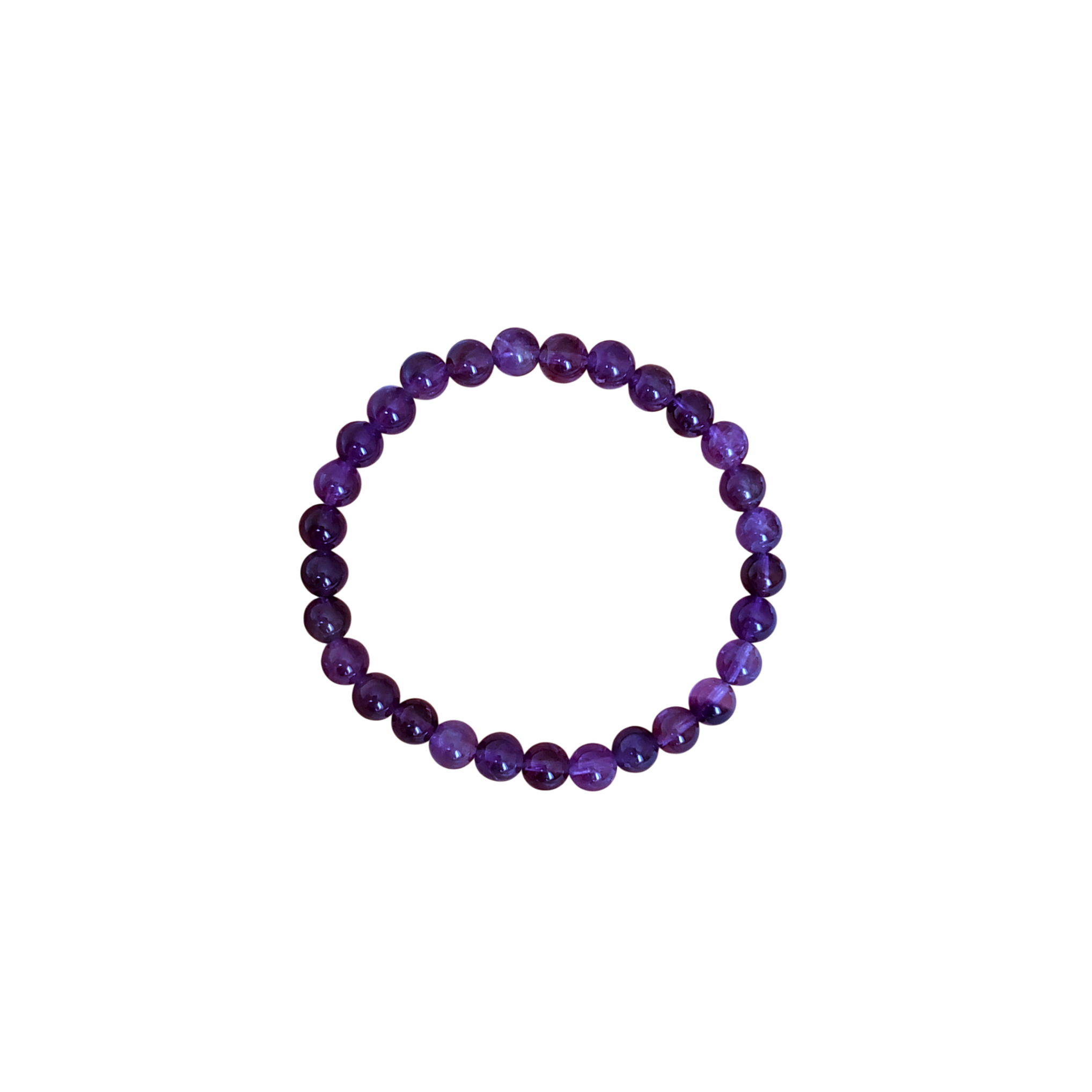 Браслет з аметисту